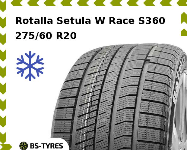 

Зимние шины Rotalla, Setula W Race S360 275/60 R20 116T