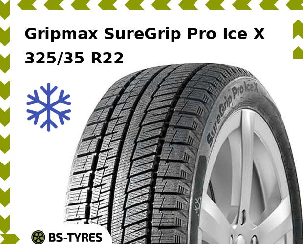 

Зимние шины Gripmax, SureGrip Pro Ice X 325/35 R22 114H