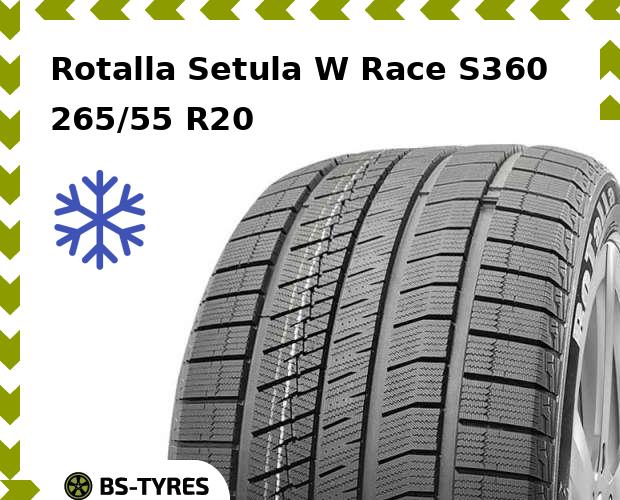 

Зимние шины Rotalla, Setula W Race S360 265/55 R20 113T