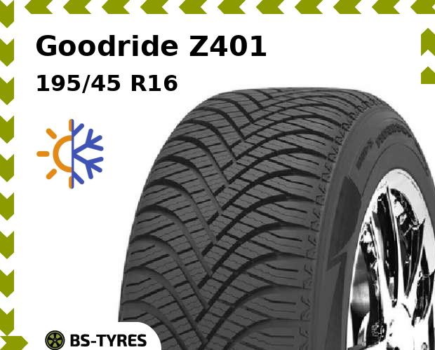 

Всесезонные шины Goodride, Z401 195/45 R16 84V