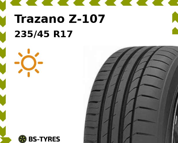 

Летние шины Trazano, Z-107 235/45 R17 97W
