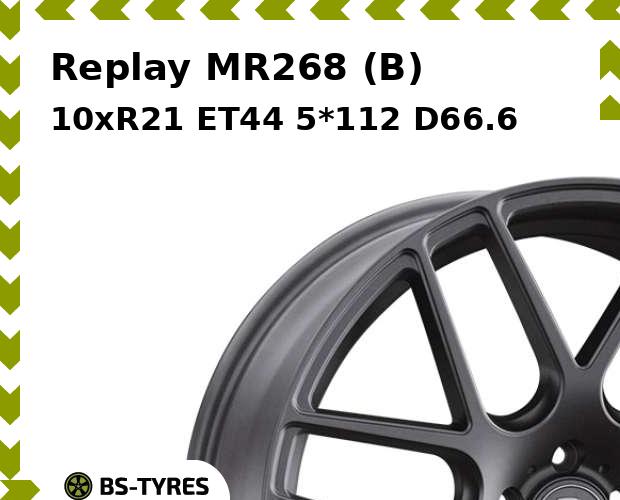 

Колесный диск Replay, MR268 (B) 10.0xR21 ET44 5*112 D66.6