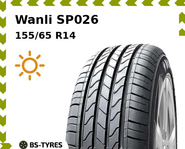 

Летние шины Wanli, SP026 155/65 R14 75T
