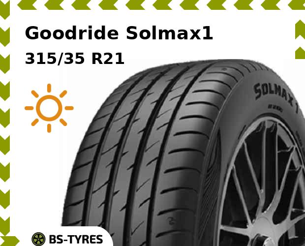 

Летние шины Goodride, Solmax1 315/35 R21 111W