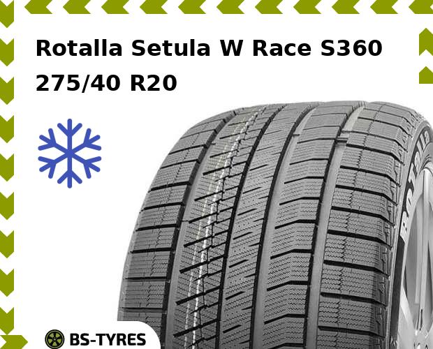 

Зимние шины Rotalla, Setula W Race S360 275/40 R20 106V