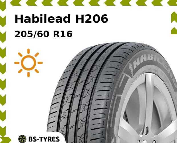 

Летние шины Habilead, H206 205/60 R16 92V