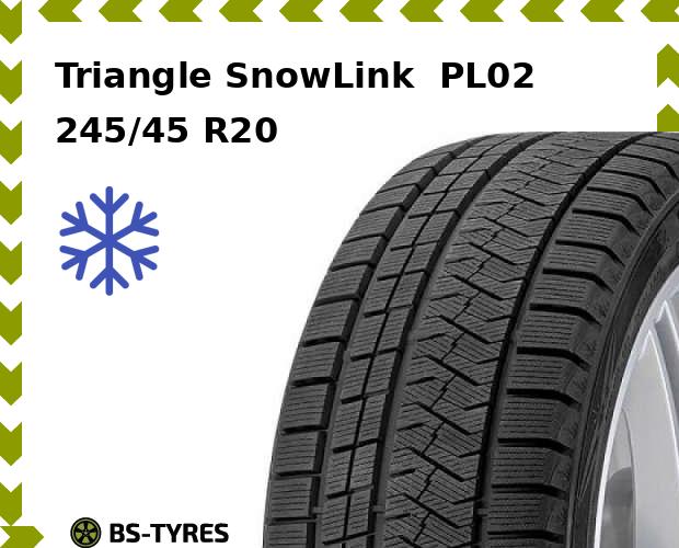 

Зимние шины Triangle, SnowLink PL02 245/45 R20 103V