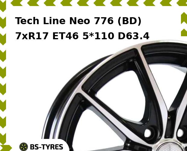 

Колесный диск Tech-line, Neo 776 (BD) 7.0xR17 ET46 5*110 D63.4