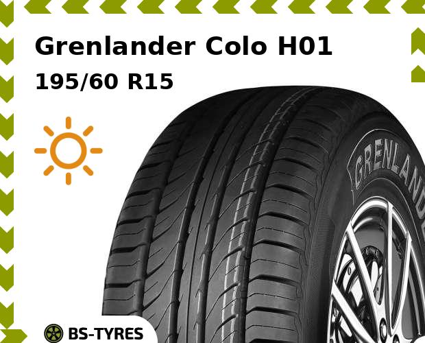 

Летние шины Grenlander, Colo H01 195/60 R15 88H
