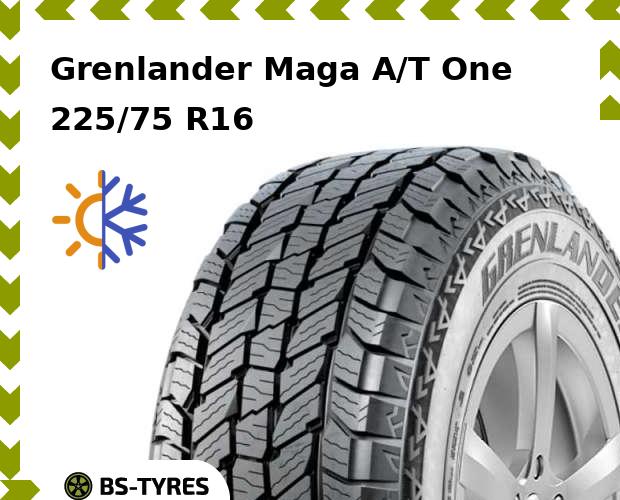 

Всесезонные шины Grenlander, Maga A/T One 225/75 R16C 115/112Q