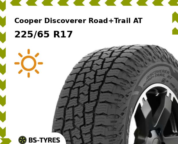 Cooper Discoverer Road+Trail AT 225/65 R17 102H