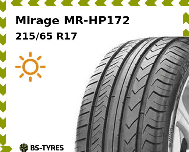 

Летние шины Mirage, MR-HP172 215/65 R17 99V