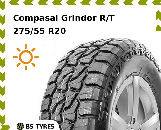 

Летние шины Compasal, Grindor R/T 275/55 R20C 120/117Q