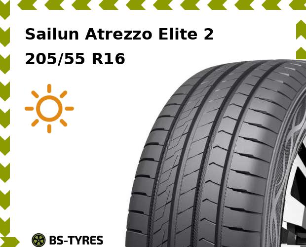 

Летние шины Sailun, Atrezzo Elite 2 205/55 R16 94V