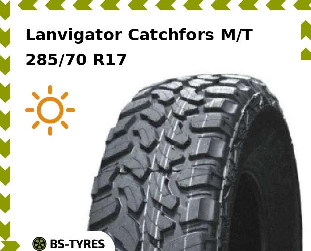 

Летние шины Lanvigator, Catchfors M/T 285/70 R17C 121/118Q