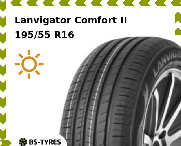 

Летние шины Lanvigator, Comfort II 195/55 R16 87V