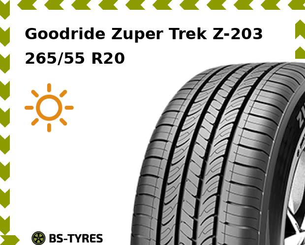 

Летние шины Goodride, Zuper Trek Z-203 265/55 R20 113V