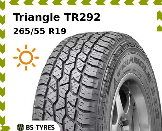 

Летние шины Triangle, TR292 265/55 R19 113H