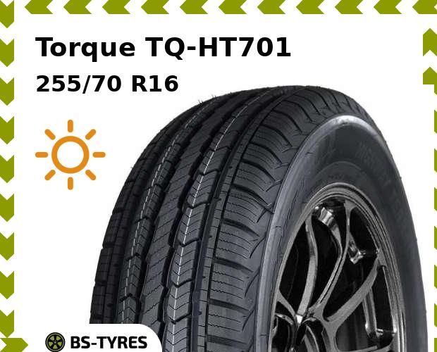 

Летние шины Torque, TQ-HT701 255/70 R16 111T