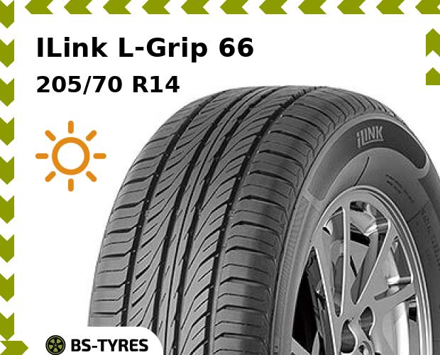 

Летние шины ILink, L-Grip 66 205/70 R14 95H