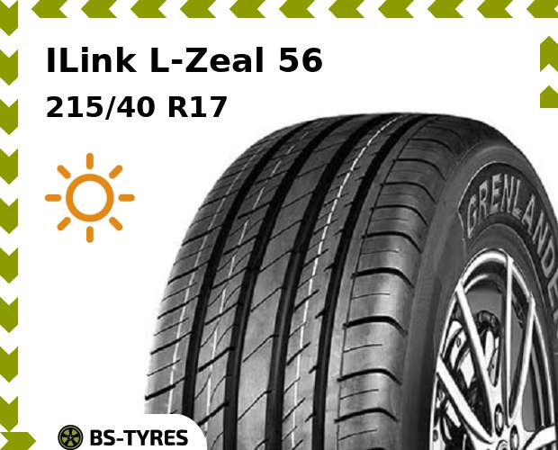 

Летние шины ILink, L-Zeal 56 215/40 R17 87W
