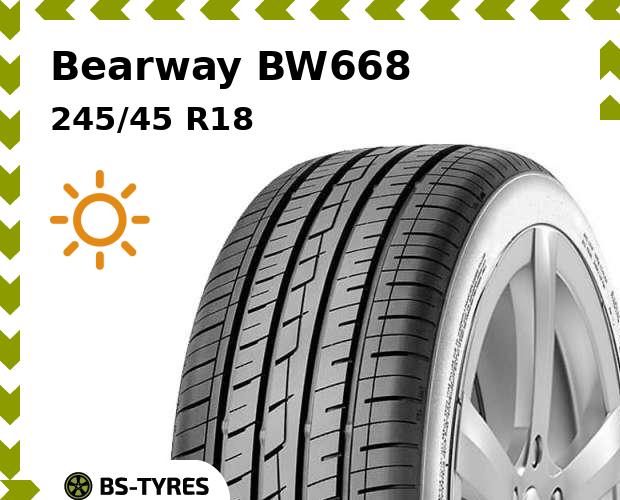 

Летние шины Bearway, BW668 245/45 R18 100V