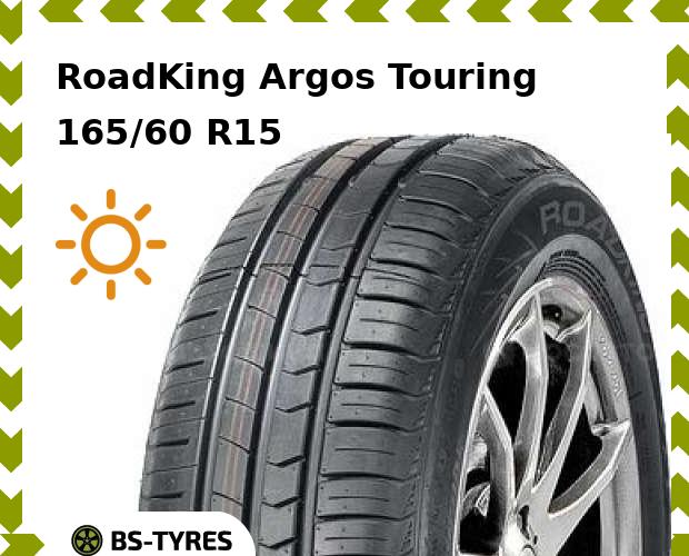

Летние шины RoadKing, Argos Touring 165/60 R15 81T