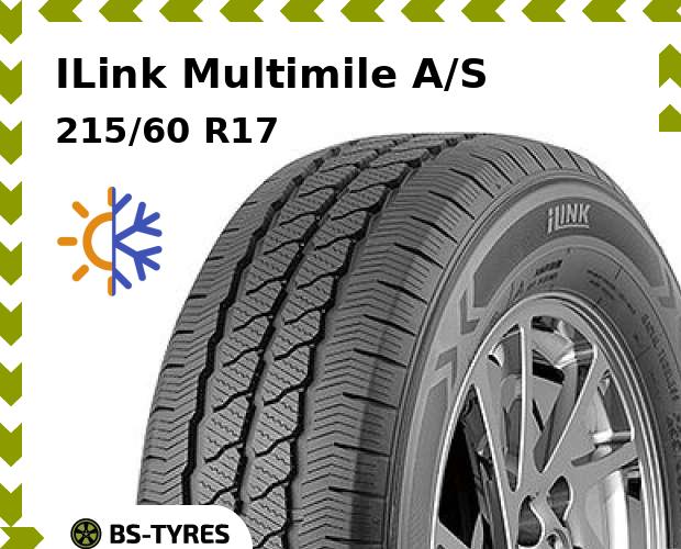 

Всесезонные шины ILink, Multimile A/S 215/60 R17C 109/107T