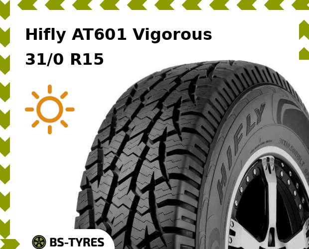 

Летние шины Hifly, AT601 Vigorous 31/0 R15 109R