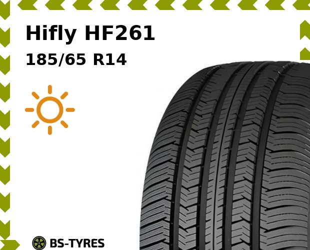 

Летние шины Hifly, HF261 185/65 R14 86H
