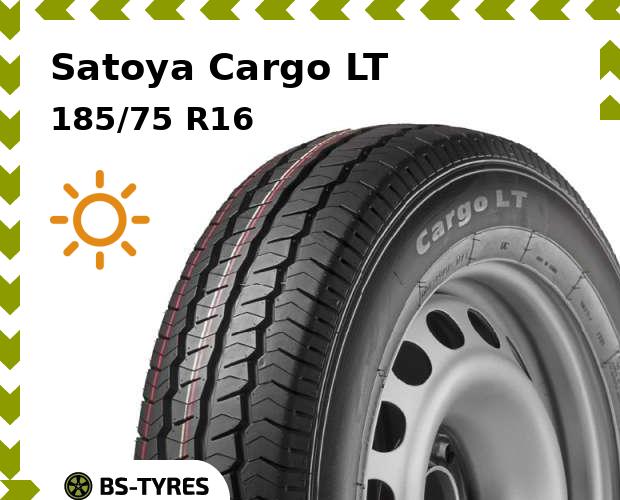 

Летние шины Satoya, Cargo LT 185/75 R16C 104R