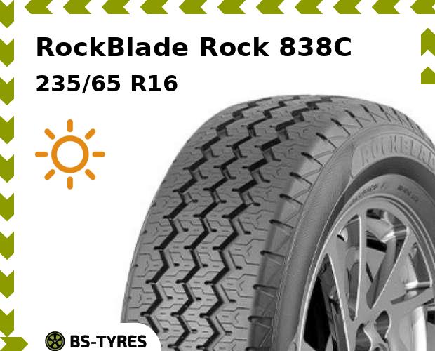 

Летние шины RockBlade, Rock 838C 235/65 R16C 115/113R