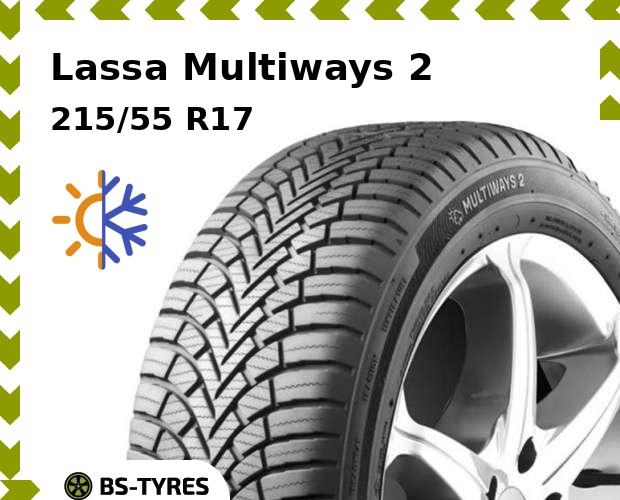 

Всесезонные шины Lassa, Multiways 2 215/55 R17 94W