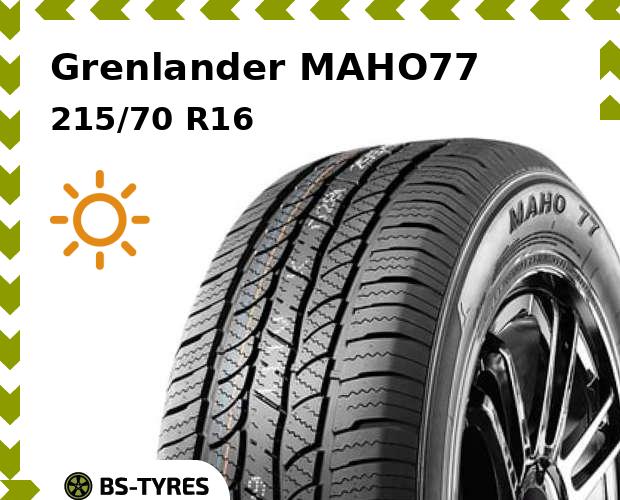 

Летние шины Grenlander, MAHO77 215/70 R16 100H