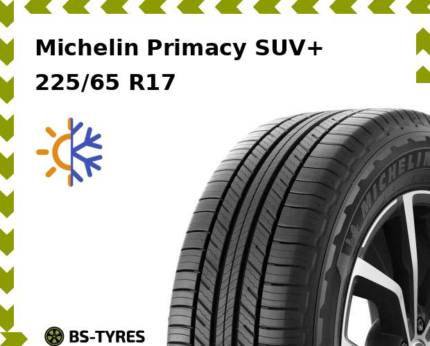 

Всесезонные шины Michelin, Primacy SUV+ 225/65 R17 106H
