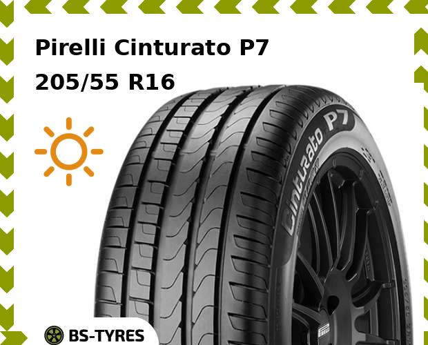 

Летние шины Pirelli, Cinturato P7 205/55 R16 91V