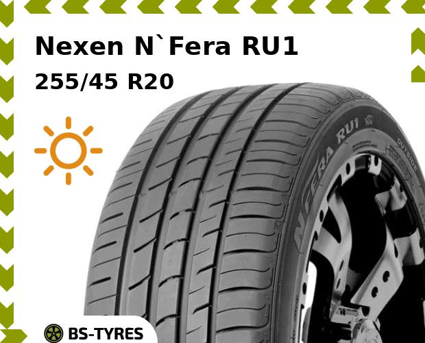 

Летние шины Nexen, N`Fera RU1 255/45 R20 105W