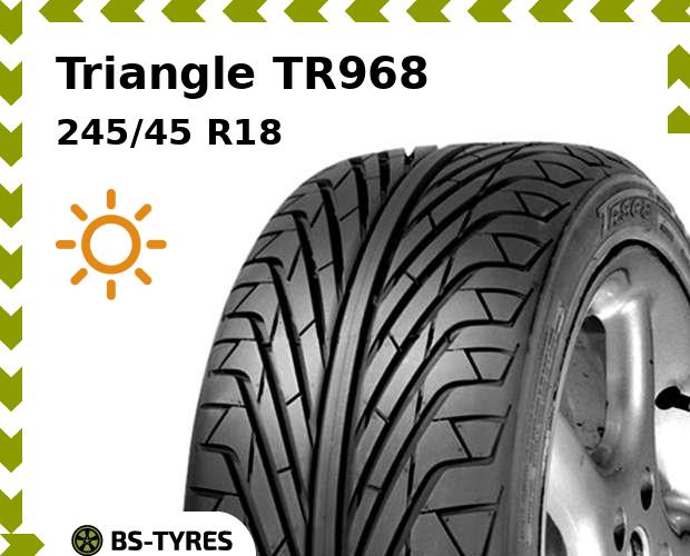 

Летние шины Triangle, TR968 245/45 R18 96V