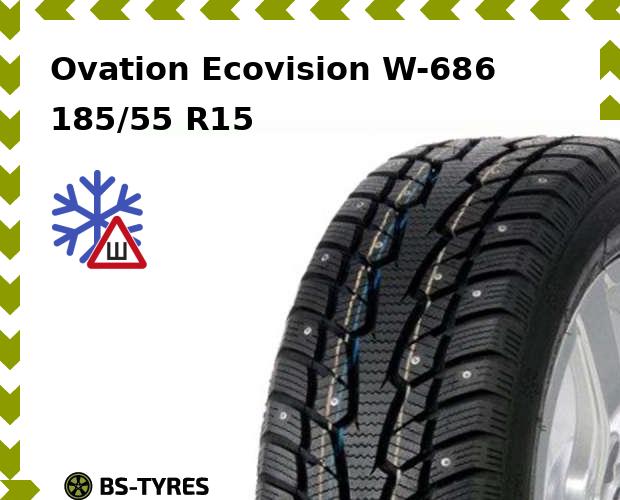 

Зимние шины Ovation, Ecovision W-686 185/55 R15 86H