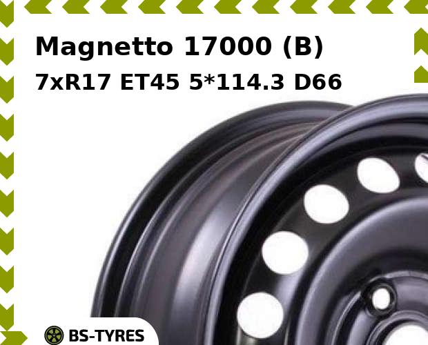 

Колесный диск Magnetto, 17000 (B) 7xR17 ET45 5*114.3 D66