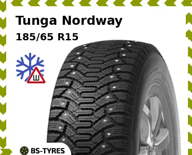 

Зимние шины Tunga, Nordway 185/65 R15 88Q