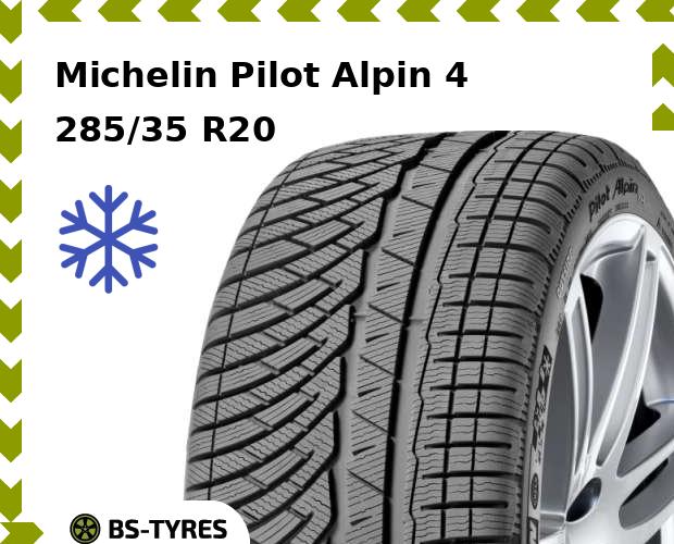 

Зимние шины Michelin, Pilot Alpin 4 285/35 R20 104V