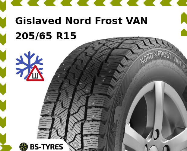 

Зимние шины Gislaved, Nord Frost VAN 205/65 R15C 102/100R