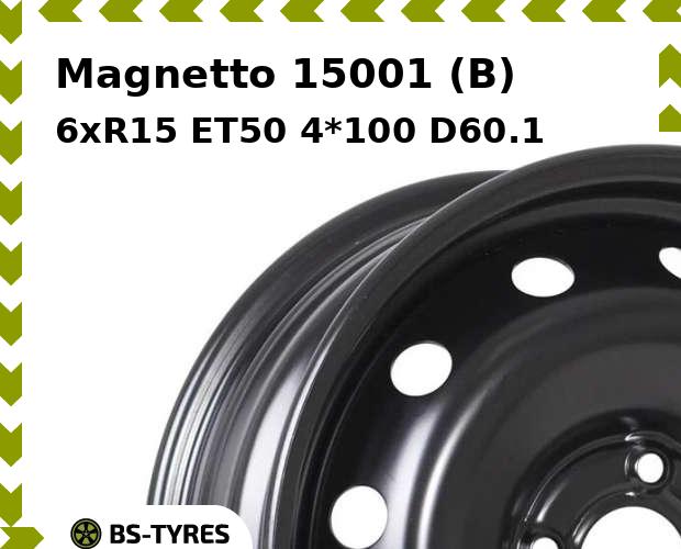 

Колесный диск Magnetto, 15001 (B) 6xR15 ET50 4*100 D60.1