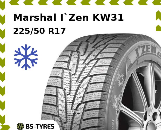 

Зимние шины Marshal, I`Zen KW31 225/50 R17 98R