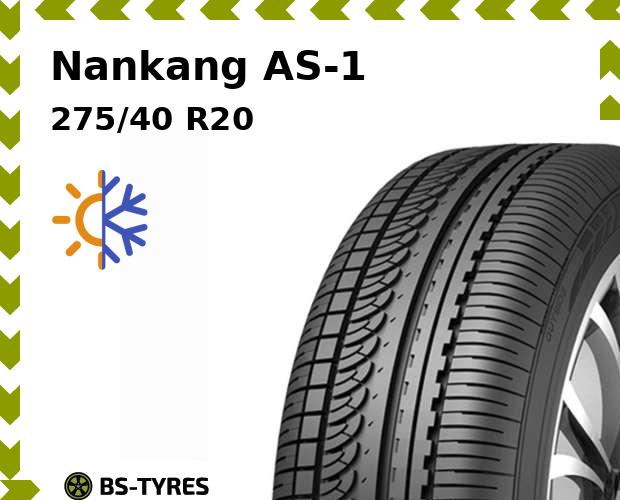 

Всесезонные шины Nankang, AS-1 275/40 R20 106Y