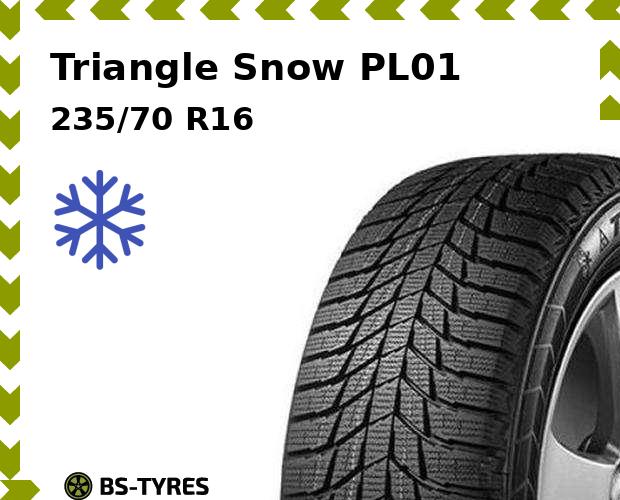 

Зимние шины Triangle, Snow PL01 235/70 R16 109R