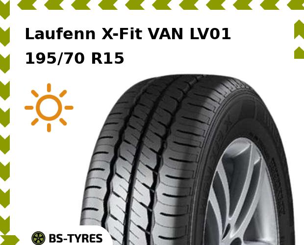 

Летние шины Laufenn, X-Fit VAN LV01 195/70 R15C 104/102R