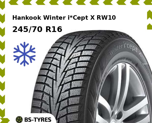 

Зимние шины Hankook, Winter i*Cept X RW10 245/70 R16 107T