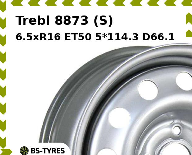 

Колесный диск Trebl, 8873 (S) 6.5xR16 ET50 5*114.3 D66.1